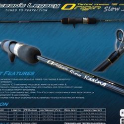 Long Fall jigging Rod- Oceans Legacy