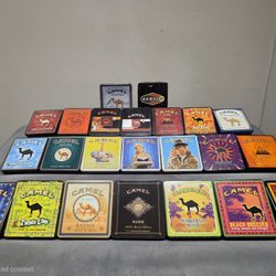 CAMEL Collector Tins (23) Pristine Condition