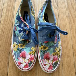 Men’s Size 11 Floral Polo Shoes