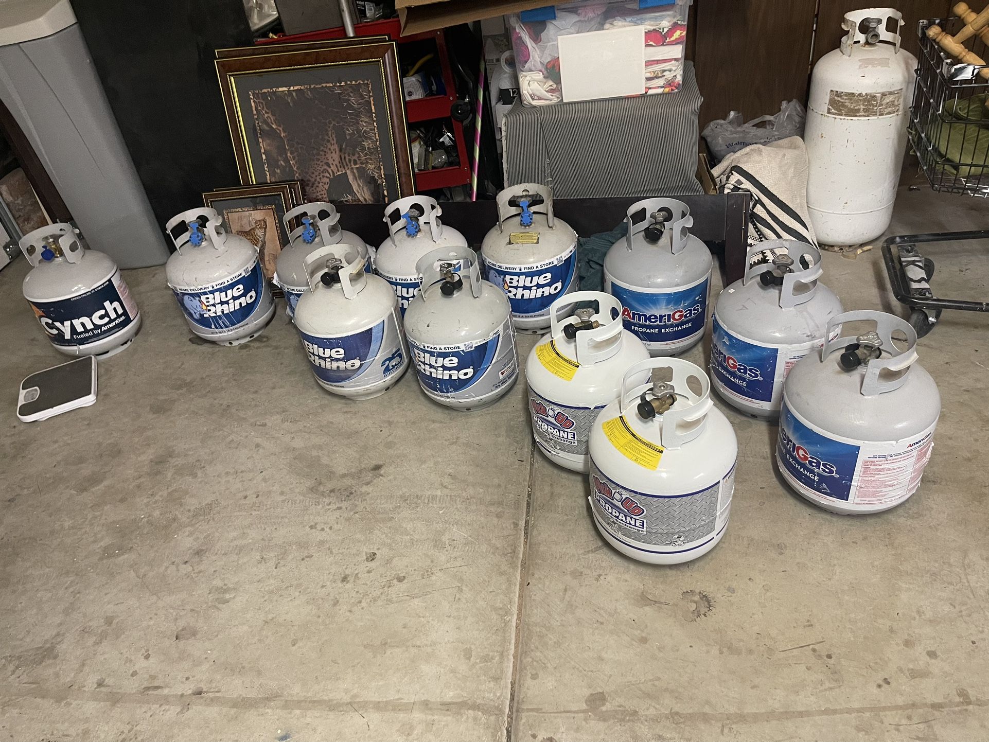 Blue Rhino Propane Tanks
