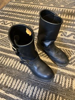 Engineer Boots, Black, 9