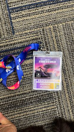 Professional Comic Con pass