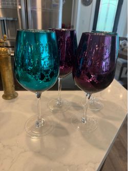 Z GALLERIE Wine glasses