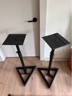 Rockville RVSM1 Pair of Near-Field Studio Monitor Stands