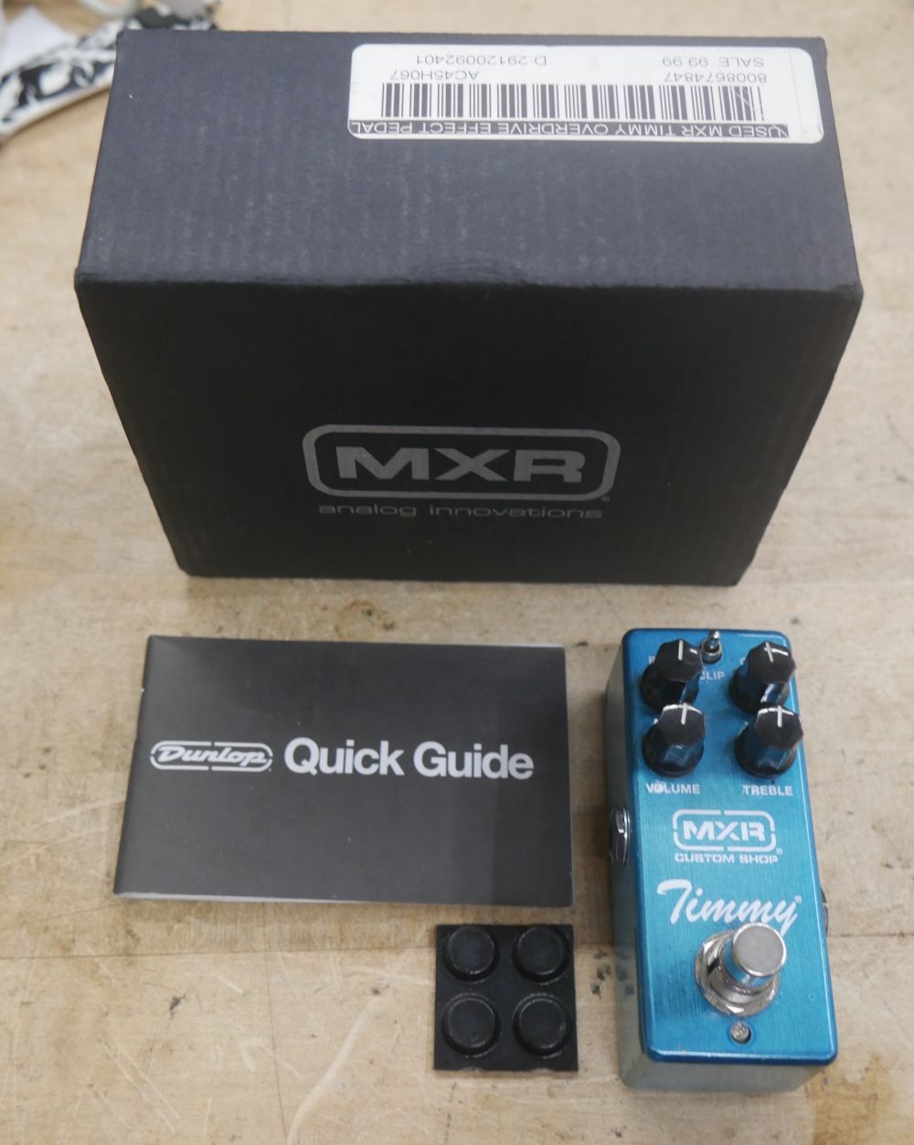 MXR CSP027 Timmy Overdrive Guitar Effects Mini Pedal. USED. TESTED. IN A GOOD WORKING ORDER. 