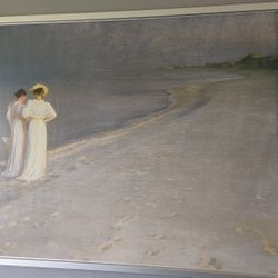 Women on the Beach Canvas 