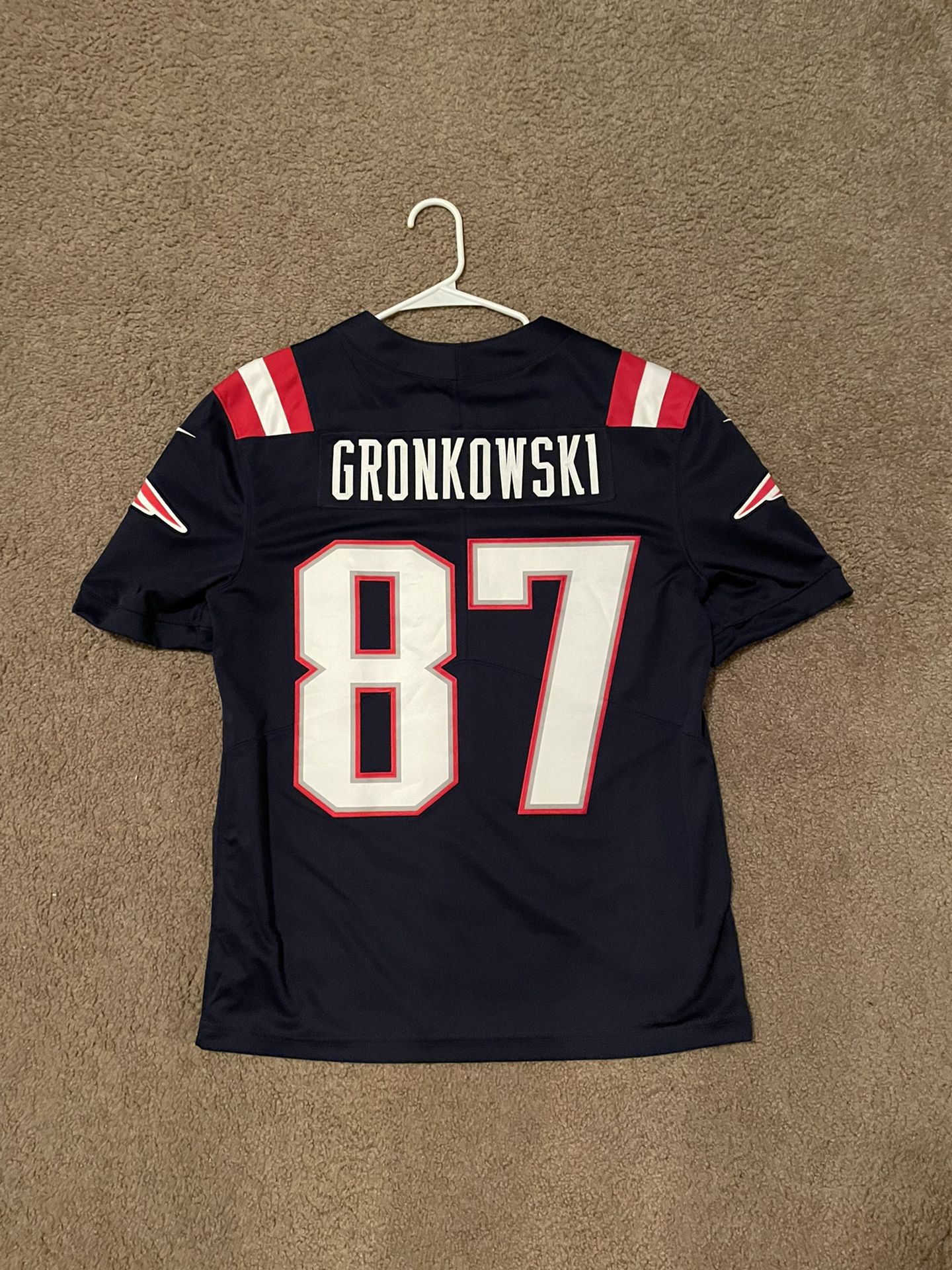 Sz M Rob Gronkowski New England Patriots - Color Rush Jersey
