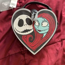 Heart jack and Sally purse