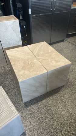 Marble coffee table or seats