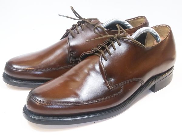 BRITISH WALKERS Men�s Oxford Brown Dress Shoes Apron Toe
