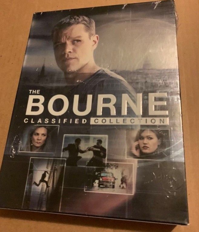 dvd bourne classified collection brand new