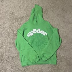 Sp5der Slime Green Hoodie