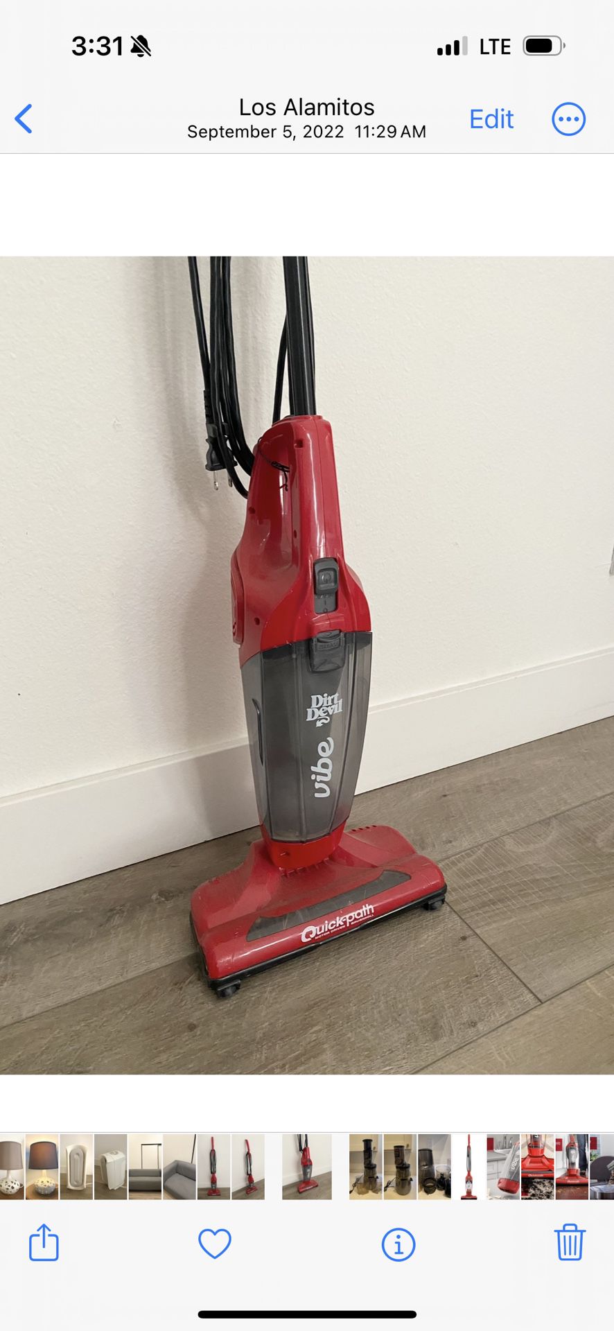 $25 - Dirt Devil 3-1 Vacuum Cleaner
