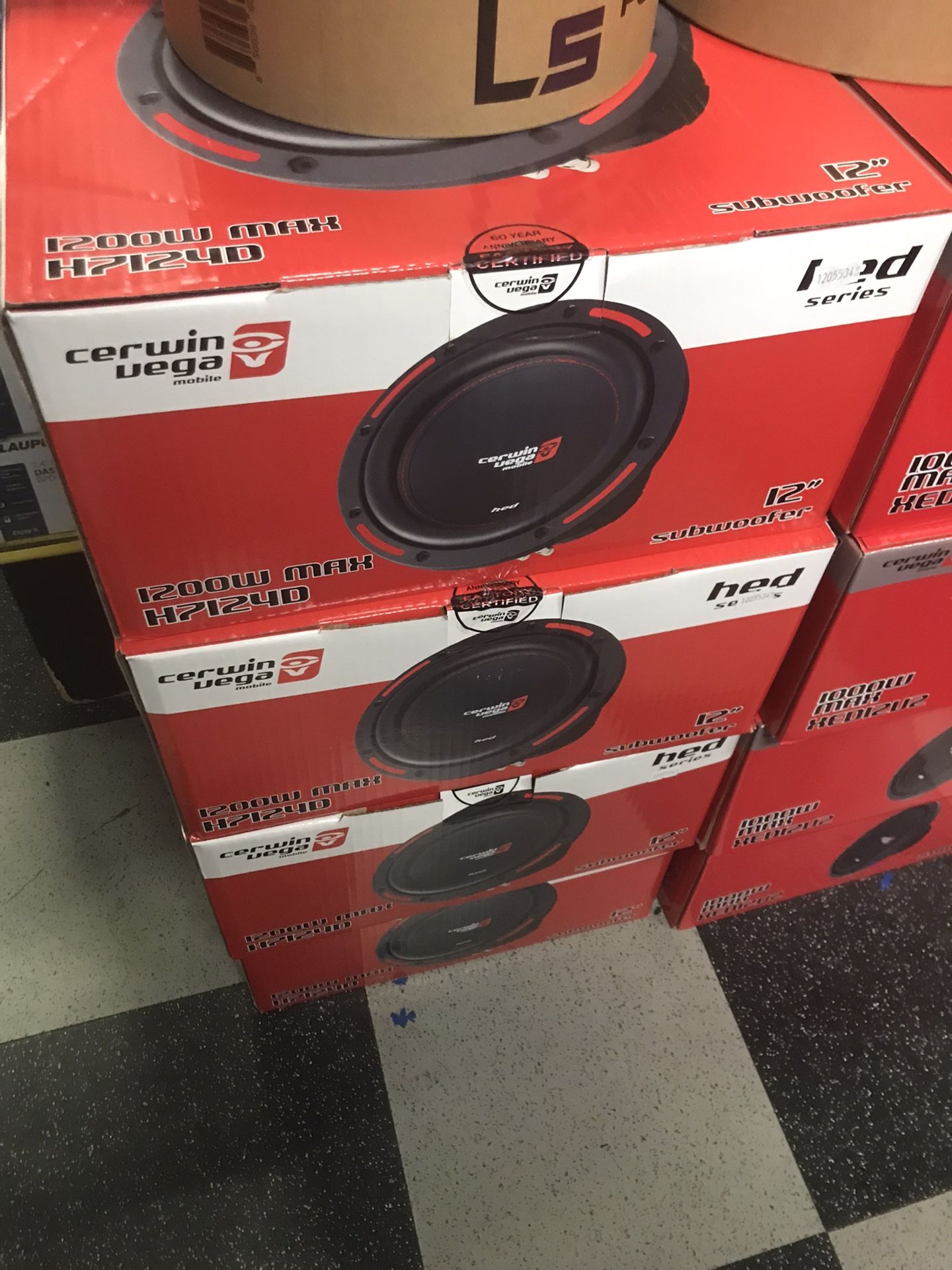 Cerwin Vega Hed 12 Inch Subwoofer On Sale For