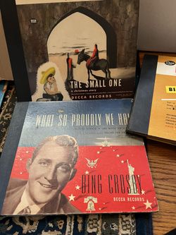 Antique Bing Crosby Albums 3