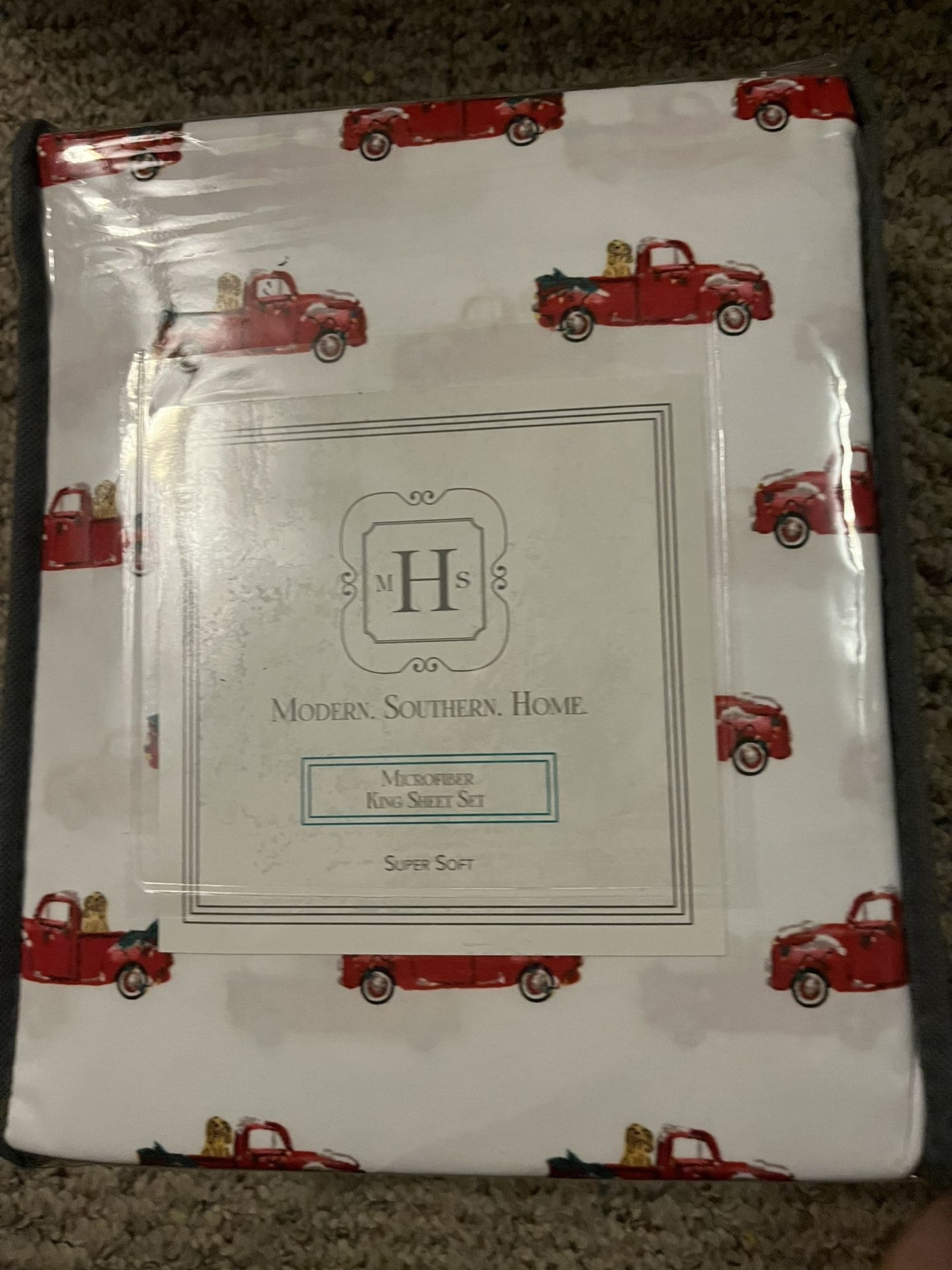 New King Size Sheet Set