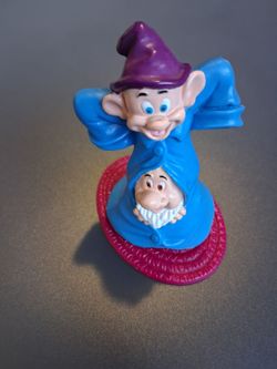 Disney's Seven Dwarfs Dopey and Sneezy Spinning Toy