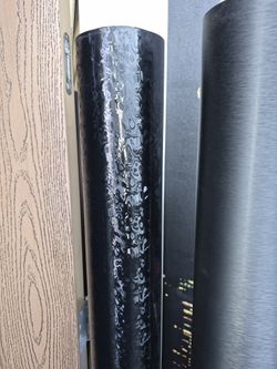 Damascus black vinyl wrap