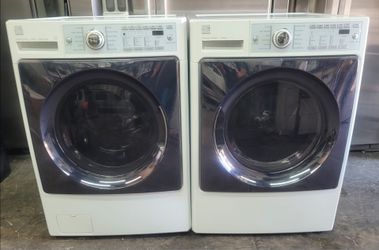 Kenmore Elite front loading washer and dryer