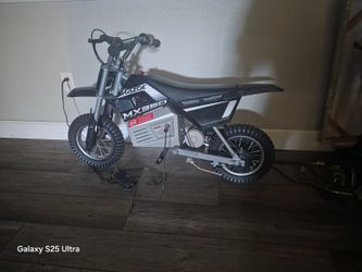 Mx350 razor electric dirtbike for kids