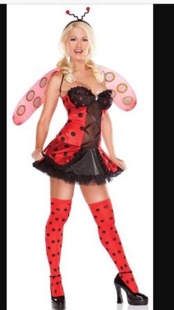 Sexy ladybug costume disfras