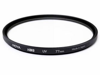 Hoya HD3 77mm UV Protector Filter - Certified for 100MP+ Cameras