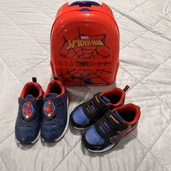 Kids Spider Man Light Up Shoes 10