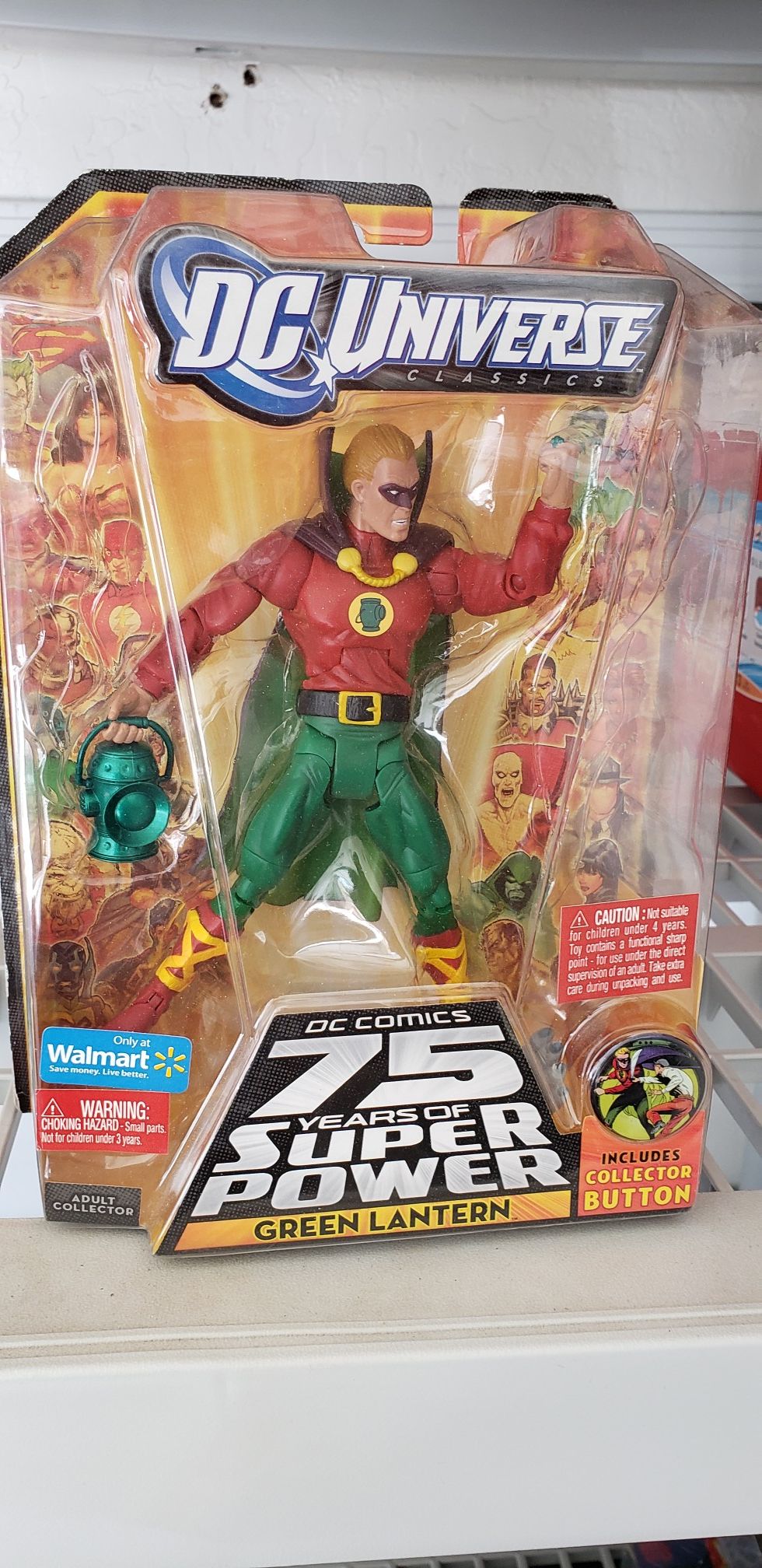 Original Green Lantern figure. Alan Scott