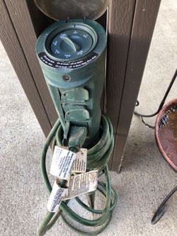 Yard outlet power stand