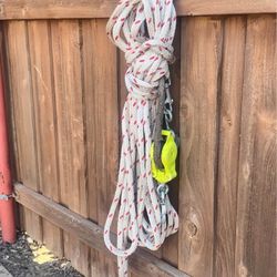 Handline System (Block & Tackle Hoist Rope Pulley)
