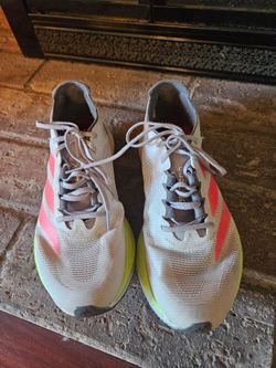 Adidas Running Sneakers with Neon Accents