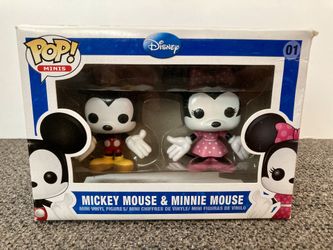 Disney Mickey & Minnie Funko Pop Figures Rare