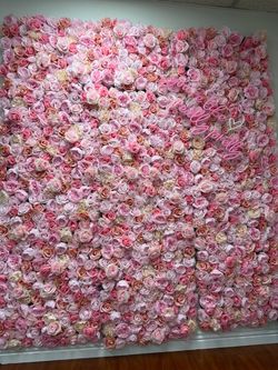 Flower Wall 3D Artificial Flowers