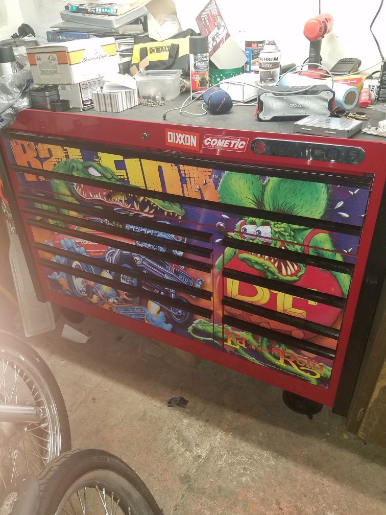 Matco 5s rat fink edition toolbox