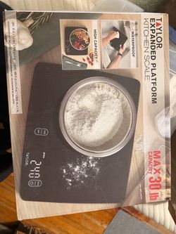 Taylor Expanded Platform Kitchen Scale