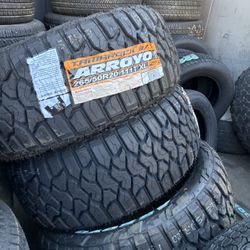 4 New 265/60/20 Arroyo rt Installed And Balanced 