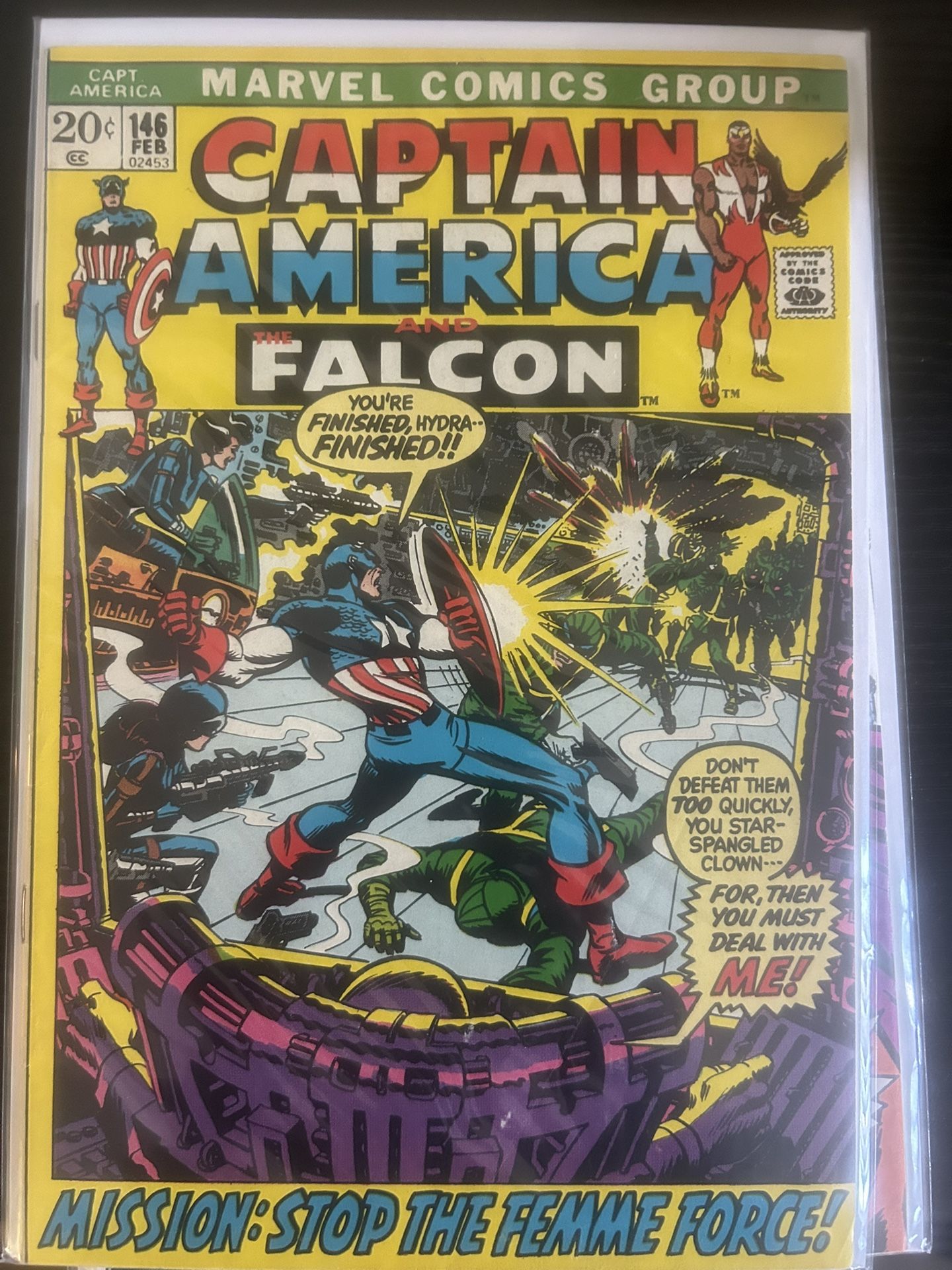 Captain America And Falcon