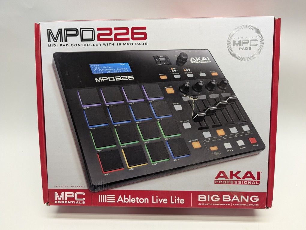 Akai Professional MPD226 MIDI Pad Controller
