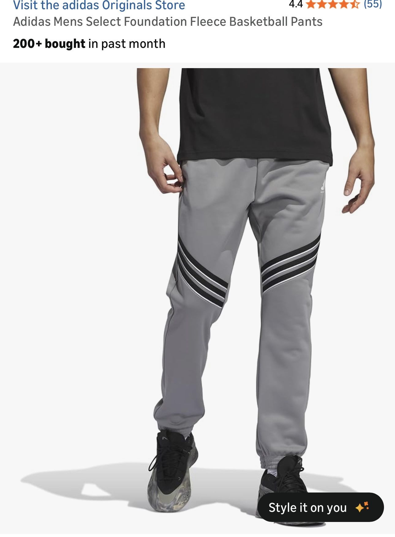 ADIDAS MEN FLEECE PANTS