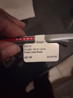 Prada Linea Rossa Sunglasses PS 02SV Gray