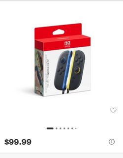 Nintendo Switch Joy-Con 2 (L)/(R) controller set
