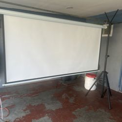 Motorized 100” 16:9 Screen  