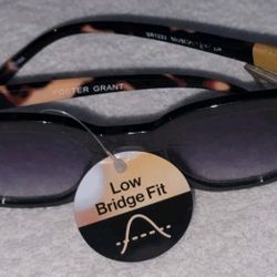 Foster Grant Styles For Y.O.U Low Bridge Fit Sunglasses,Plastic Frame Brand New 