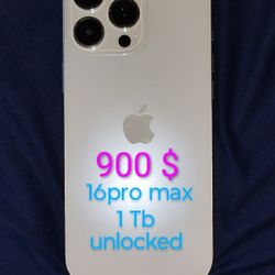 Iphone 16pro Max 1 Tb Unlocked 