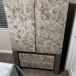 Marble Veneer Armoire 