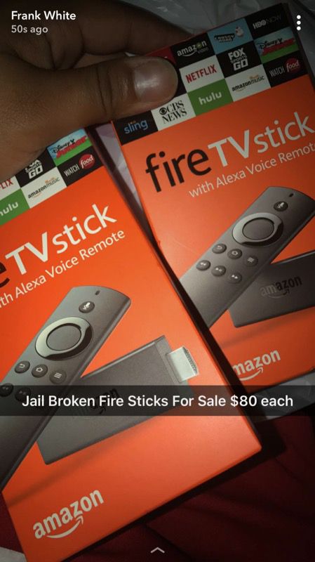 Jail Broken Firesticks for sale $80