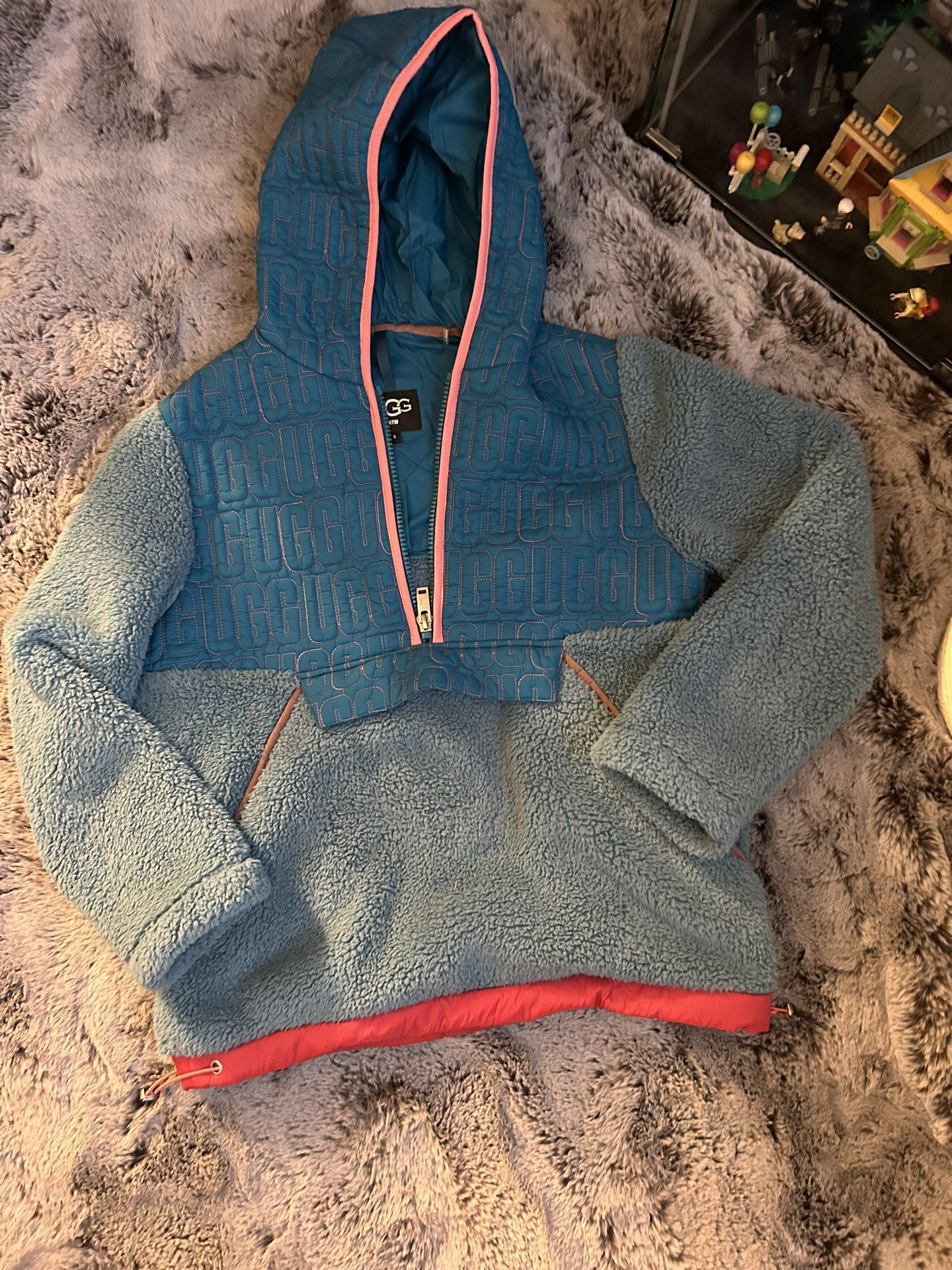 Iggy Sherpa Half Zip Pullover From Ugg