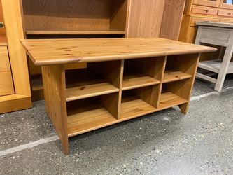 IKEA Leksvik Pine Storage Coffee Table