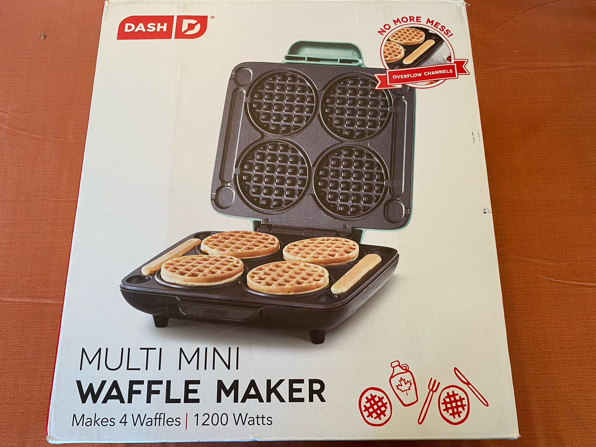 DASH Mini Waffle Maker Or Chaffel Maker. New In Box. $25.00 Firm.