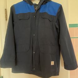 Roots Canada all season navy blue jacket size XXL 13-14 years